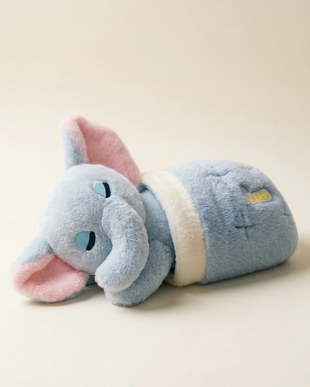 Sleeping Elephant Plush Toy – Cozy Bedtime Soft Toy