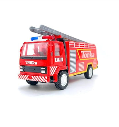 Fire Truck Toy for Kids with Ladder & Light – Mini Fire Engine Vehicle