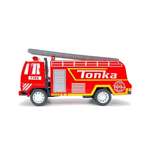 Fire Truck Toy for Kids with Ladder & Light – Mini Fire Engine Vehicle