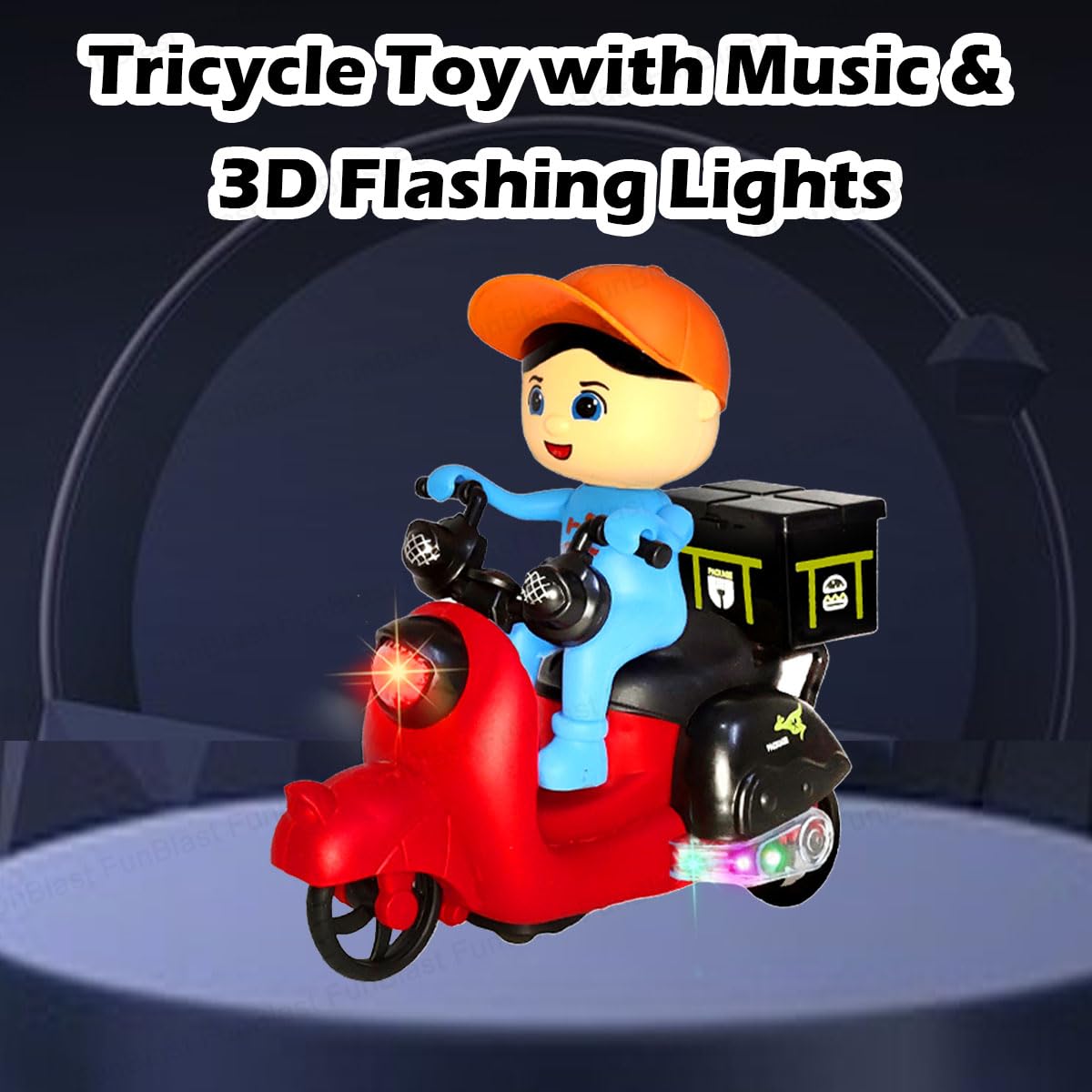 Fast Food Motorcycle Toy for Kids