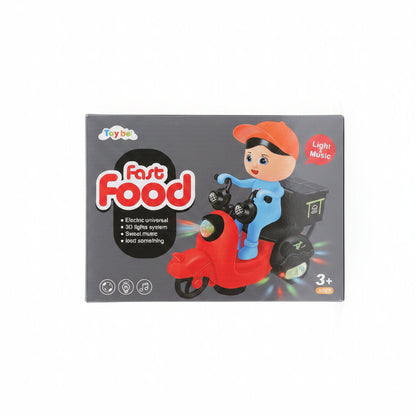 Fast Food Motorcycle Toy for Kids