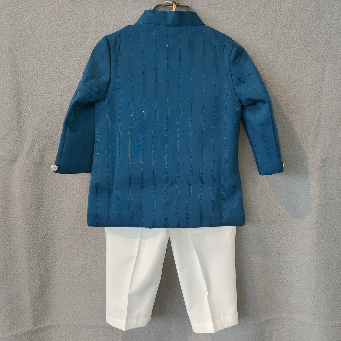 Royal Blue Ethnic Kurta Set for Boys | Traditional Wear | 3 months - 1 Yr