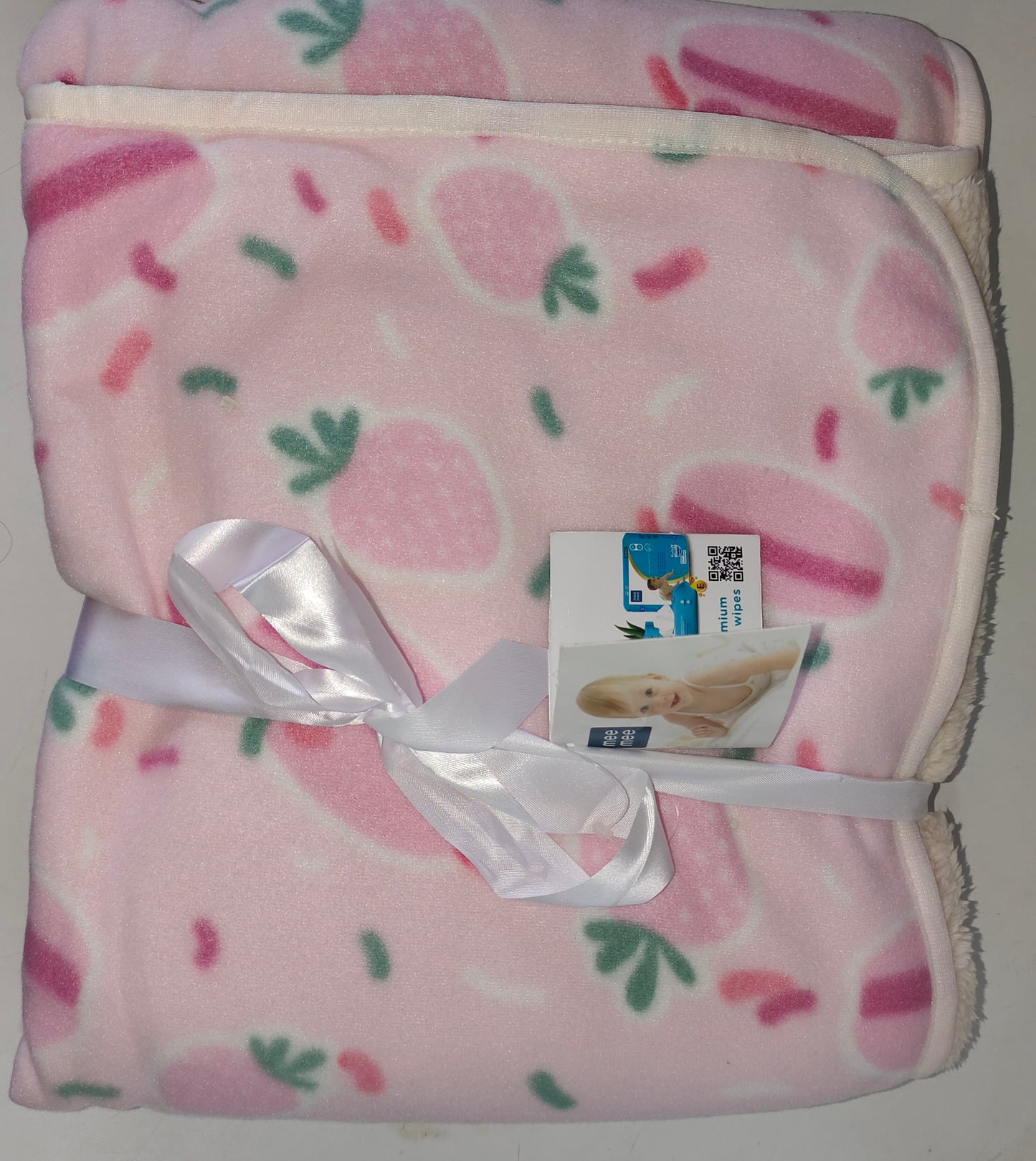 Mee Mee Fleece Blanket  - Pink