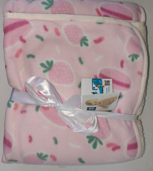 Mee Mee Fleece Blanket  - Pink