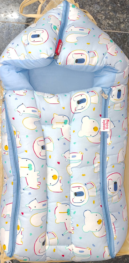 Apple Baby Carry Nest - Blue Color