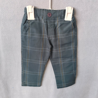 Stylish Black Checkered 3-Piece Suit Set for Boys – Party & Formal Wear