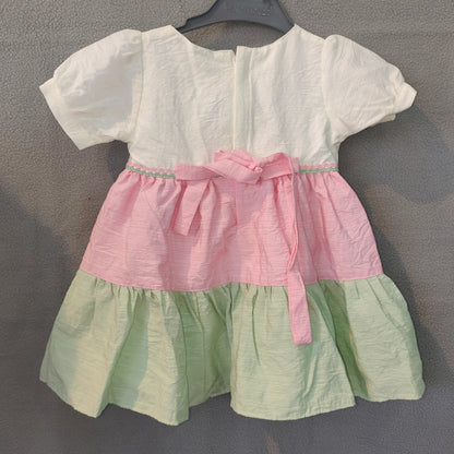 Girls Pastel Party Wear Dress