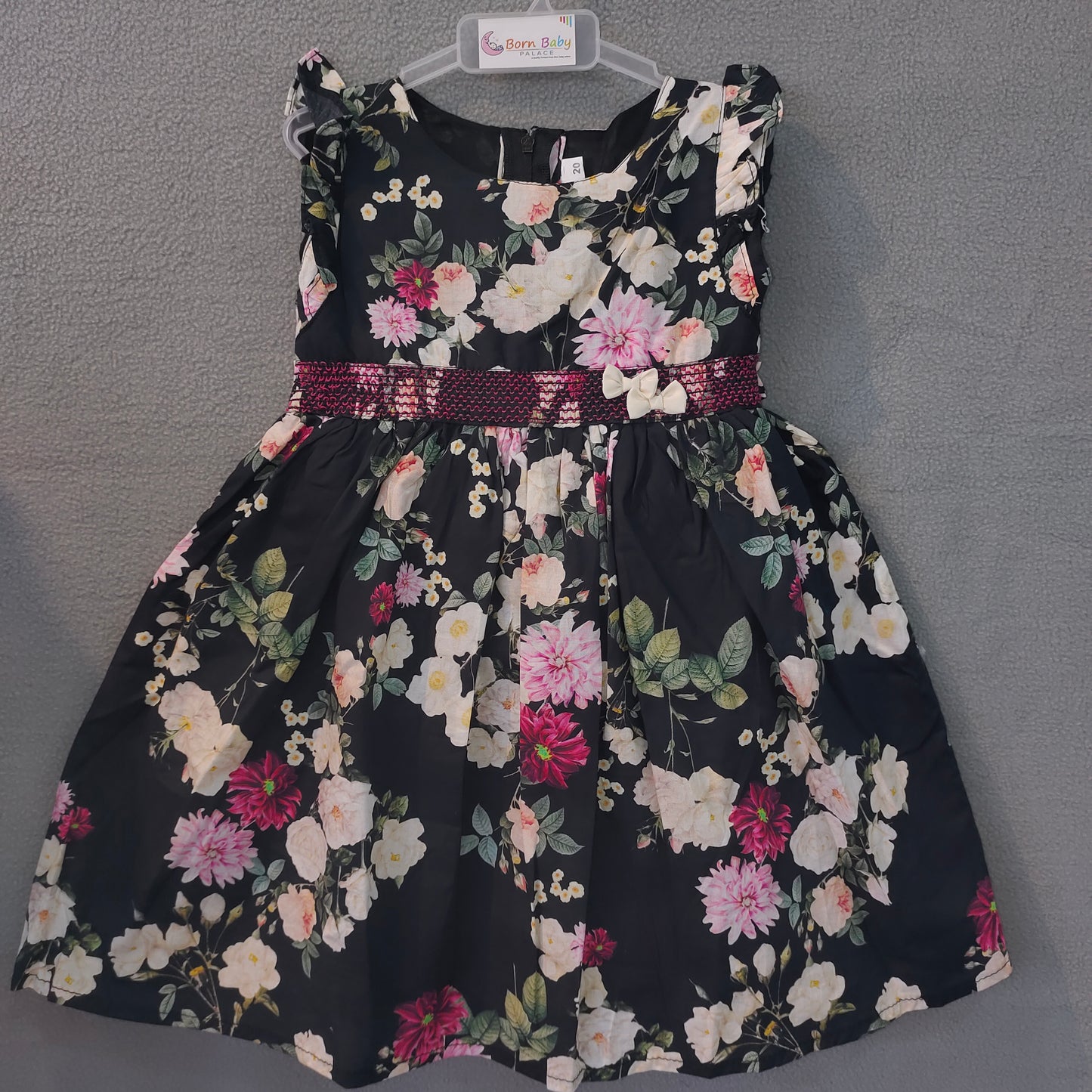 Girls Floral Party Wear Dress