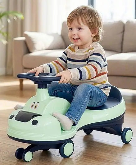 R For Rabbit Iya Iya Zippy ride on - Sea Green colour