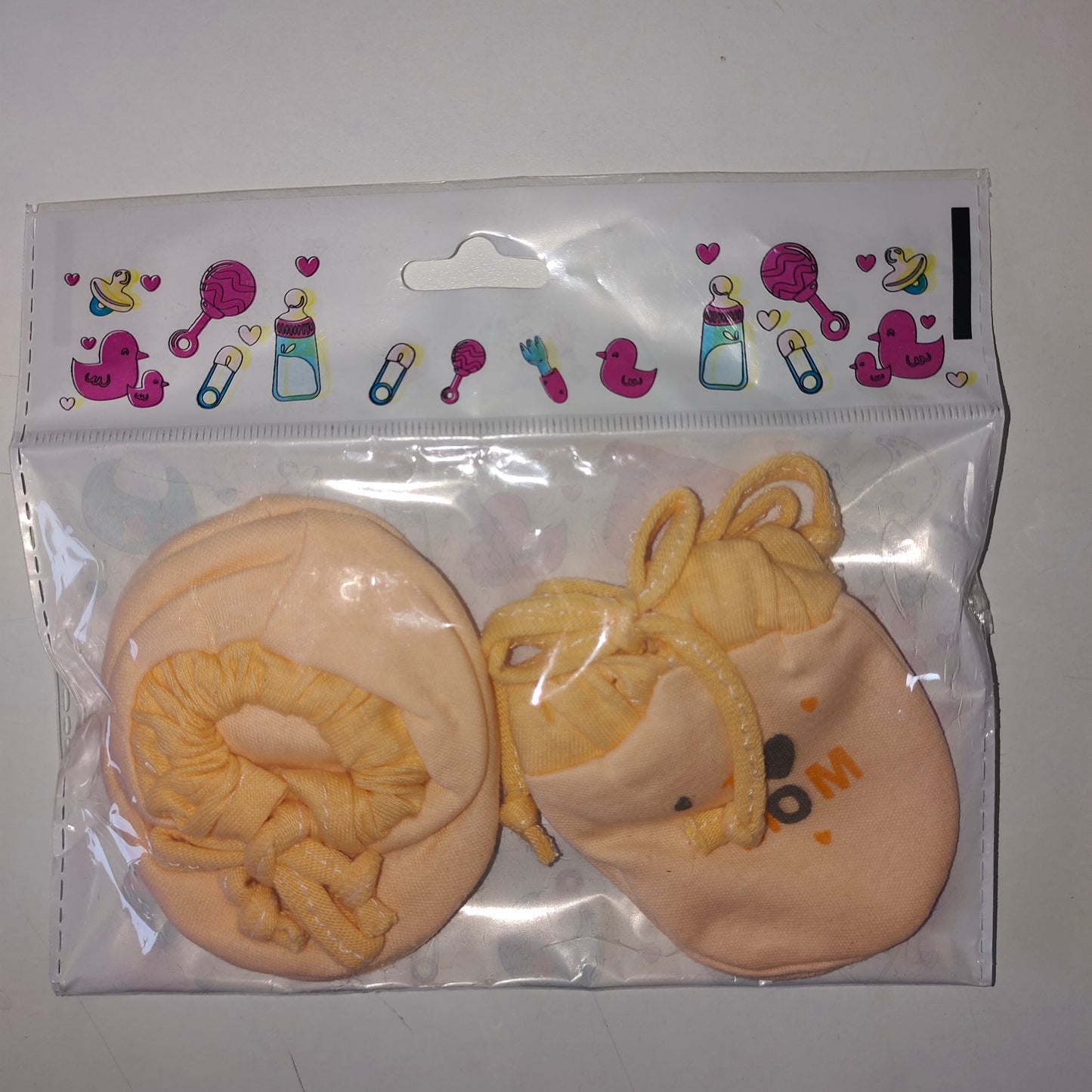 Tying Mitten & Booties Multi Color