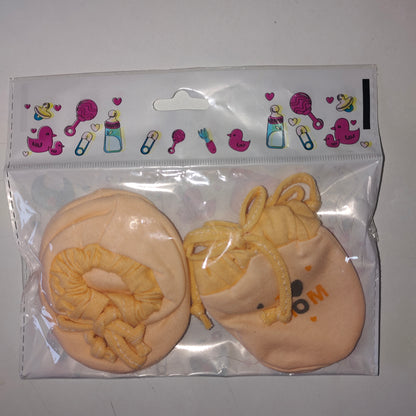 Tying Mitten & Booties Multi Color