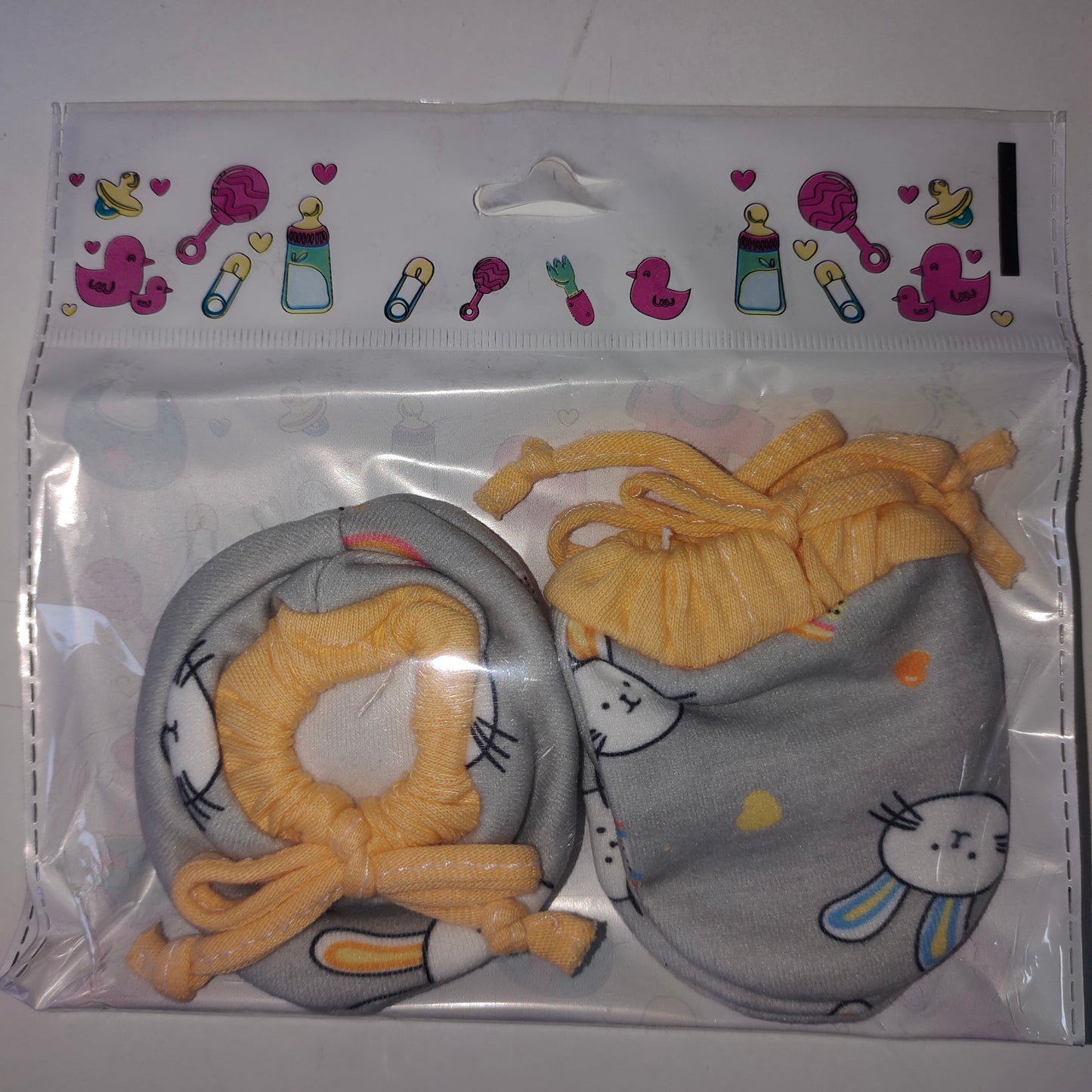 Tying Mitten & Booties Multi Color