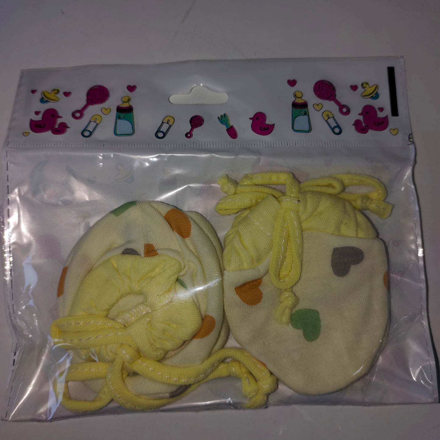 Tying Mitten & Booties Multi Color