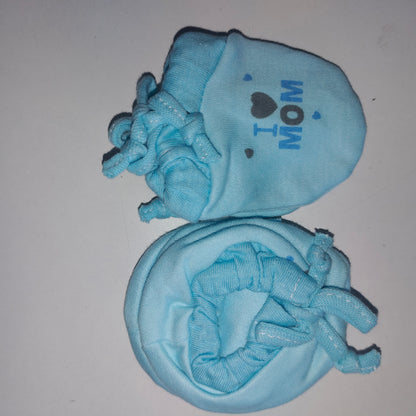 Tying Mitten & Booties Multi Color