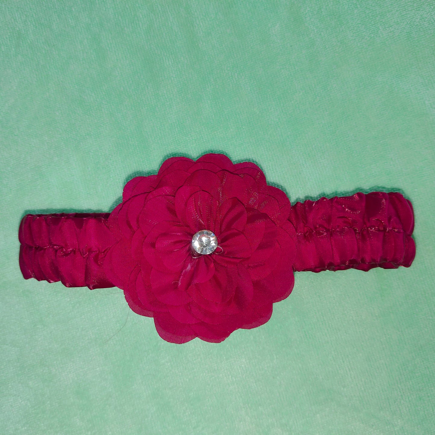 Bright fuchsia pink sleeveless baby frock | New Born Party wear frock