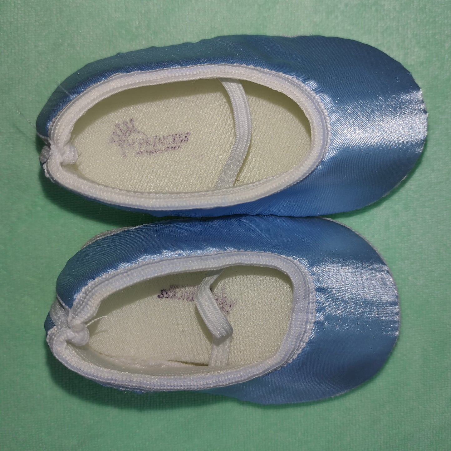 Blue Blossom Party Dress – Navy & Sky Blue Frock with Satin Flower Design | NewBorn