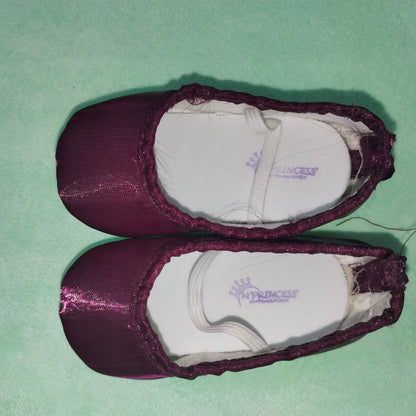 Sparkling Wine Pink Party Dress – Shimmer Frock with Big Floral Design | NewBorn