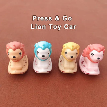Lion Press & Go Toy Car for Kids