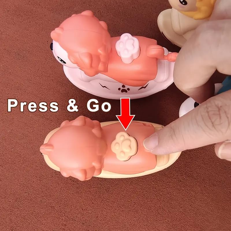 Lion Press & Go Toy Car for Kids