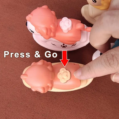 Lion Press & Go Toy Car for Kids