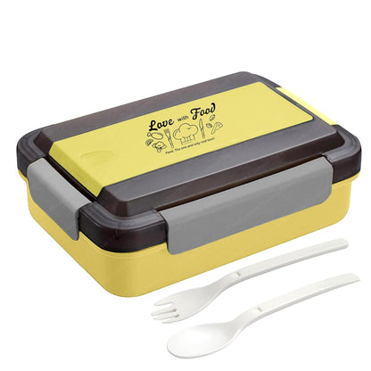 Stainless Steel Lunch Box with Spoon & Fork