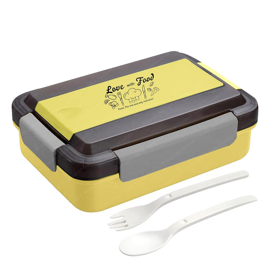 Stainless Steel Lunch Box with Spoon & Fork