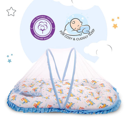 Mee Mee Baby Carry Nest & Lounger Set with Mosquito Net & Pillow