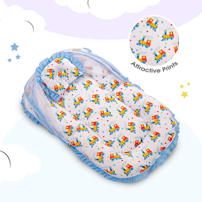 Mee Mee Baby Carry Nest & Lounger Set with Mosquito Net & Pillow