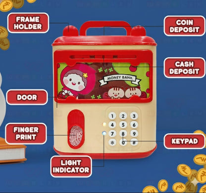 5 in 1 Electronic Money Bank Toy for Kids