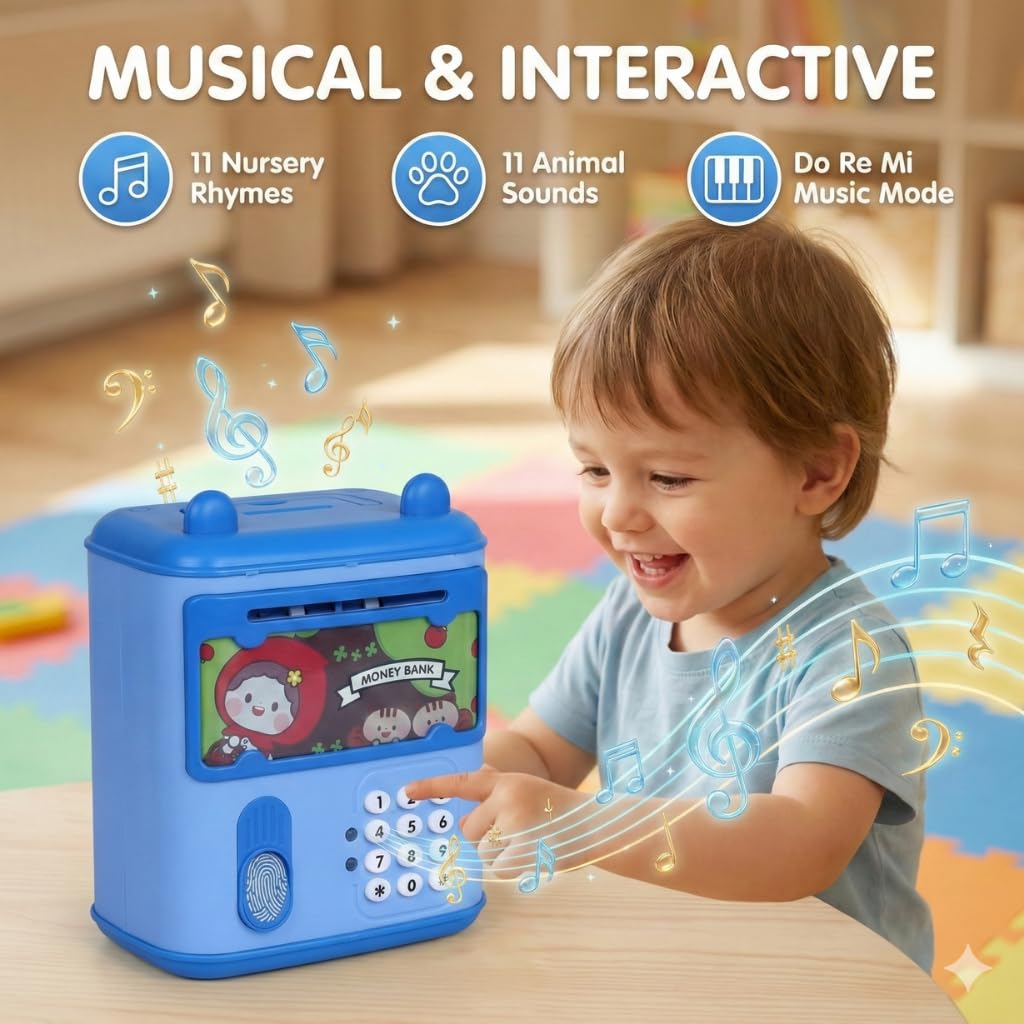 5 in 1 Money Bank Toy for Kids