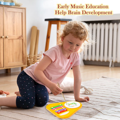 Mee Mee Cheerful Musical Xylophone cum Drum for Kids