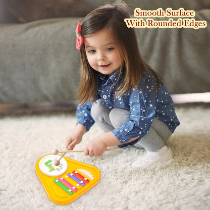 Mee Mee Cheerful Musical Xylophone cum Drum for Kids