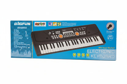 Bigfun GY-530A1 Electronic Keyboard Piano with Microphone for Kids