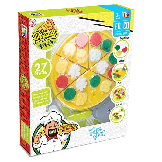 Kids Pizza Cutting Play Set