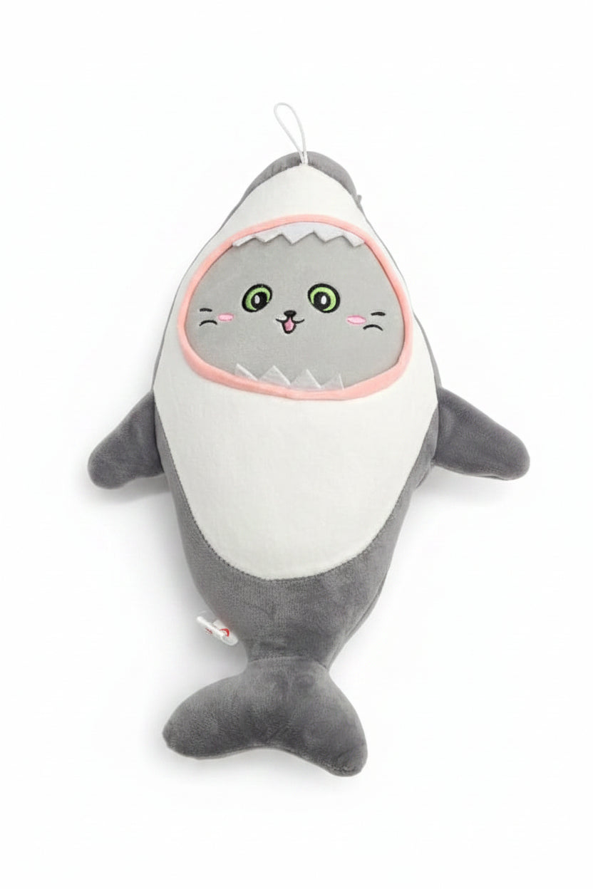 Shark Cat Plush Soft Toy for Kids & Anime Lovers