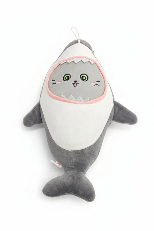 Shark Cat Plush Soft Toy for Kids & Anime Lovers