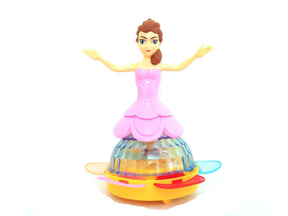 Princess Dance Musical Spinning Toy for Kids
