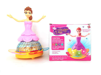 Princess Dance Musical Spinning Toy for Kids