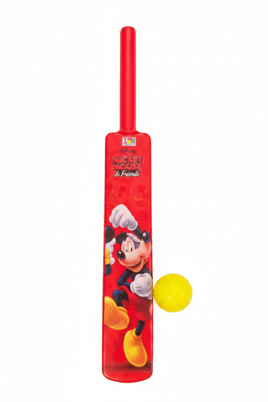 Cartoon Kids Cricket Bat & Ball Set – Fun Sports Toy for Children