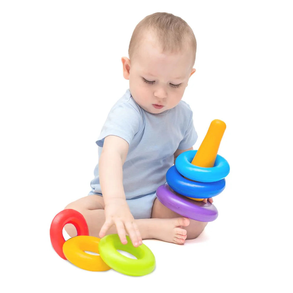 Coloring Stacking Teddy Rings Toys