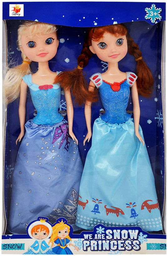 Snow Princess Doll Set for Girls – Fashion Princess Dress-Up Toy