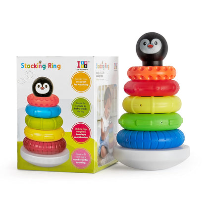 Colorful Stacking Ring Toy for Babies & Toddlers – Educational Learning Toy