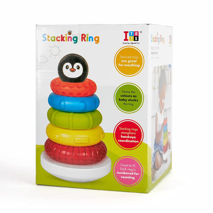 Colorful Stacking Ring Toy for Babies & Toddlers – Educational Learning Toy