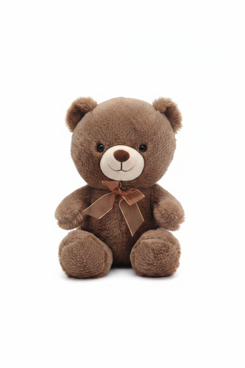 Classic Brown Teddy Bear Plush Soft Toy for Kids