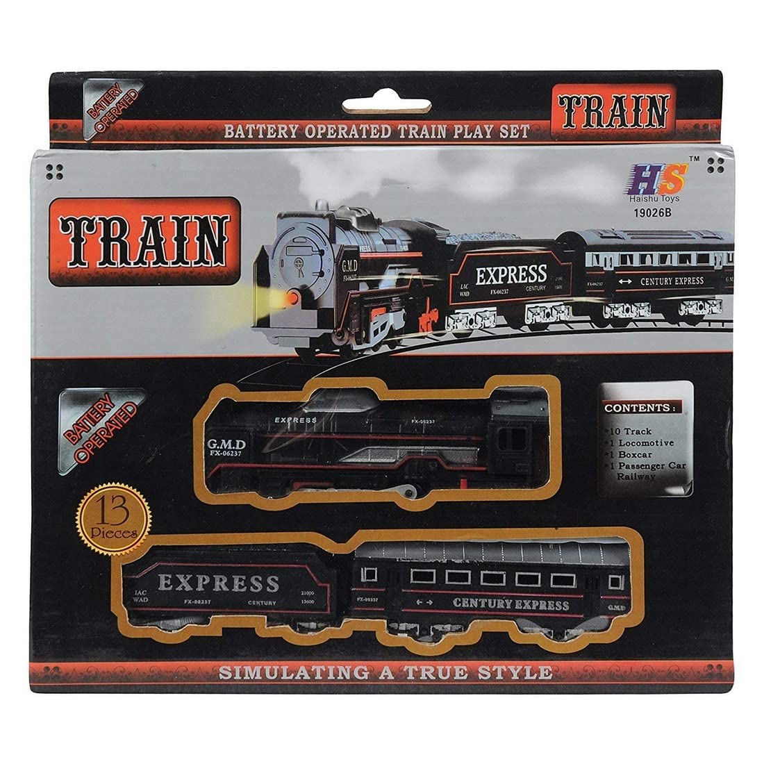Train Set for Kids with Track
