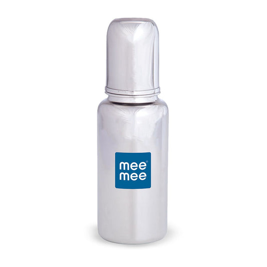 Mee Mee Premium Steel Feeding Bottle (240 ml)