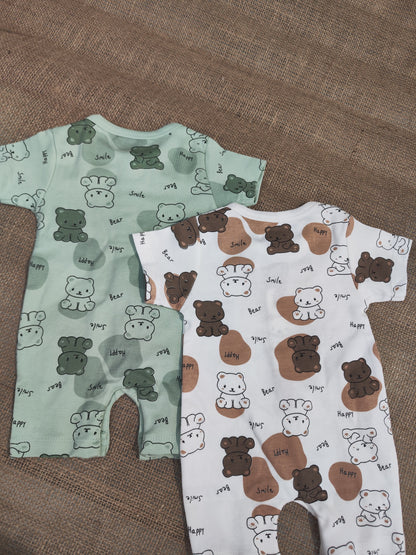 Romper Off White Color