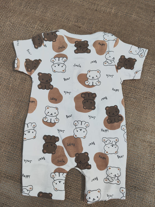 Romper Off White Color