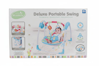 Deluxe Portable Baby Swing for Infants