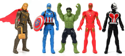 Superhero Action Figure Set for Kids